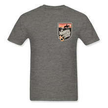 Load image into Gallery viewer, Gray Shirt with Shield Logo