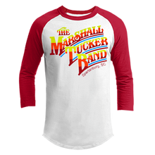 Load image into Gallery viewer, Red and White Raglan